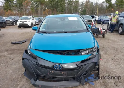 2021 Toyota Prius Prime Le z USA, uszkodzony, nr VIN JTDKAMFP5M3180064